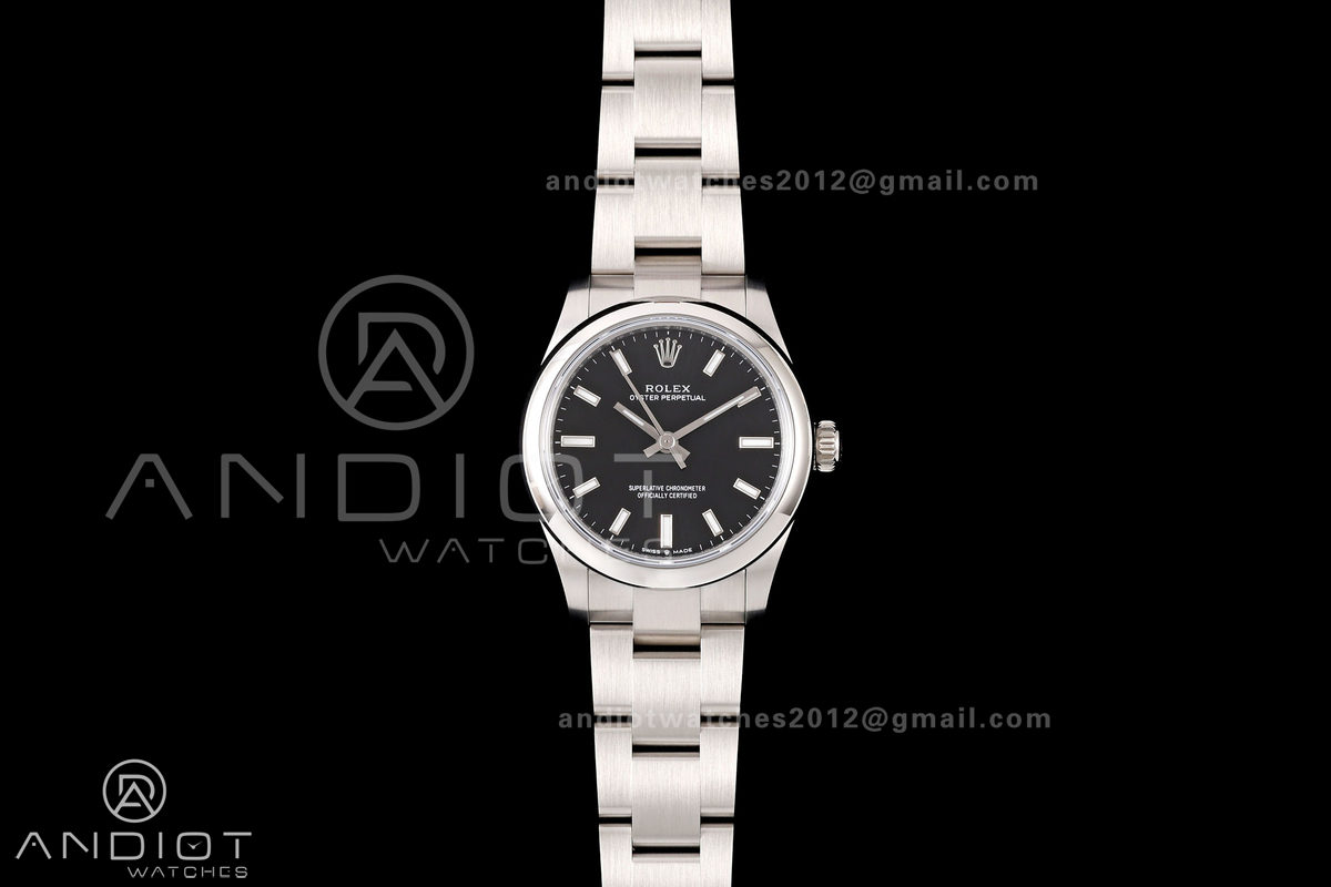 Oyster Perpetual 31mm 277200 EWE Best Edition Black Dial on SS Bracelet A2232